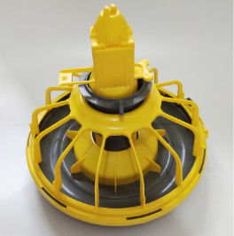 Broiler Chicken Layers Auto Feeding System Plastic Feed Pans
